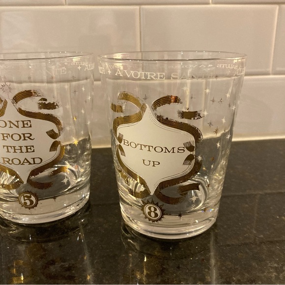 Mid Century Modern Funny Rocks Glasses - Picture 5 of 9